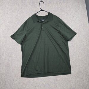 Croft & Barrow Mens Dark Green Easy Care Polo Shirt XL
